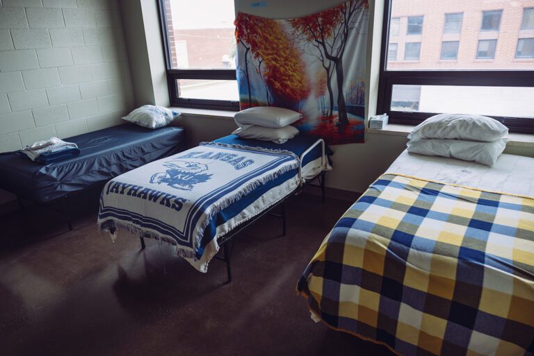 homeless shelter beds
