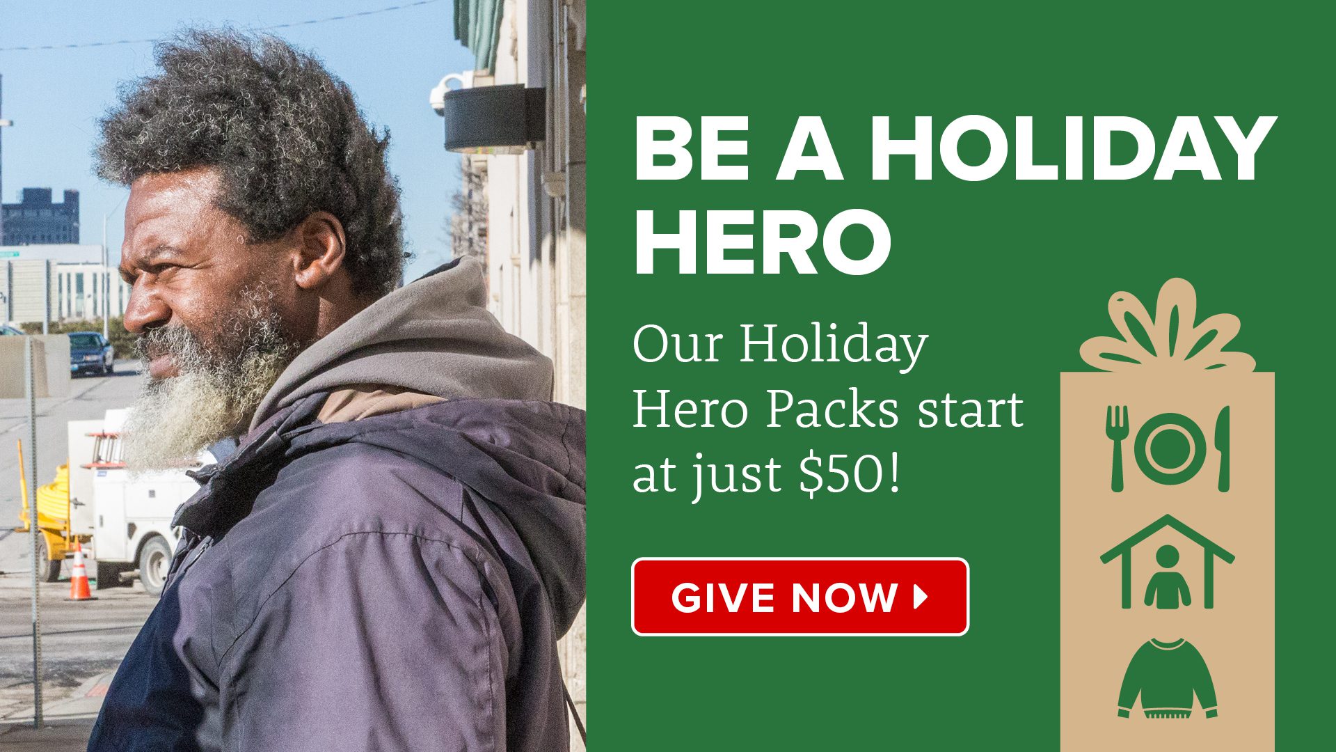 Be a holiday hero this Christmas
