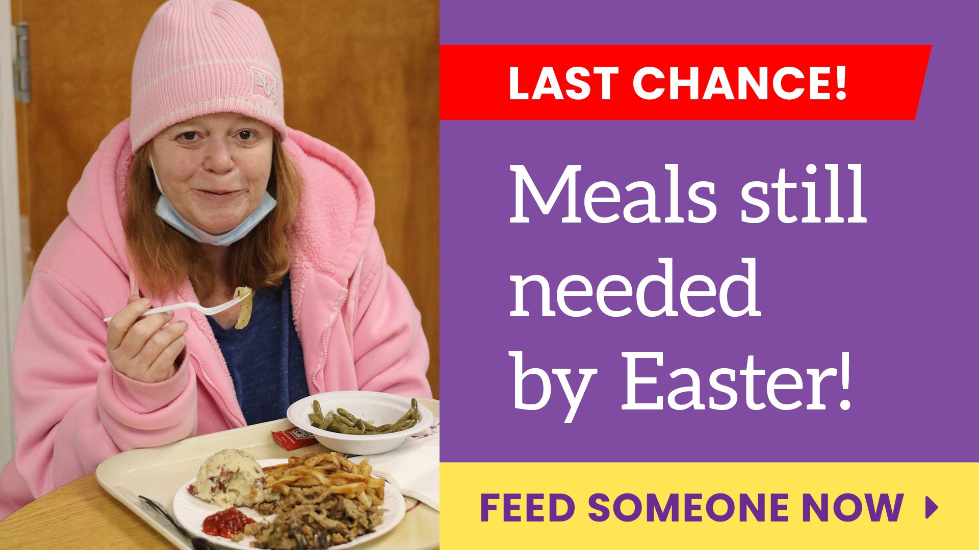 Last Chance! Give Easter Meals