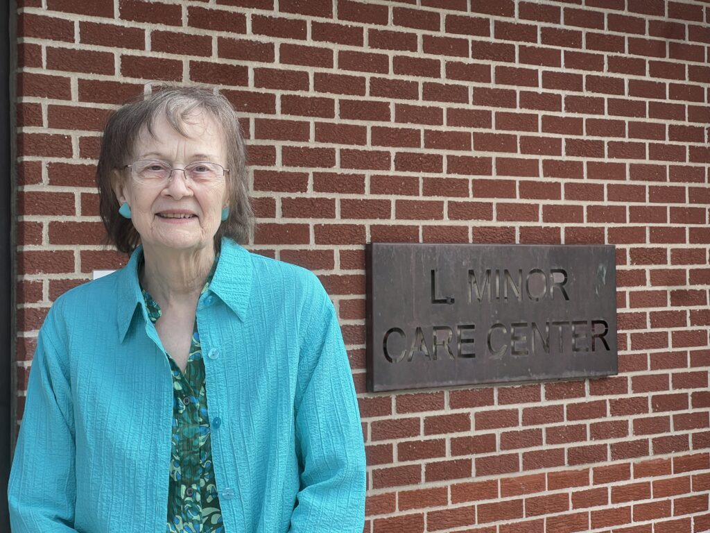 Lorraine Minor, namesake of the L. Minor Care Center